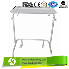 Hot Sale Functional Medicine Delivery Mayo Trolley with Casters